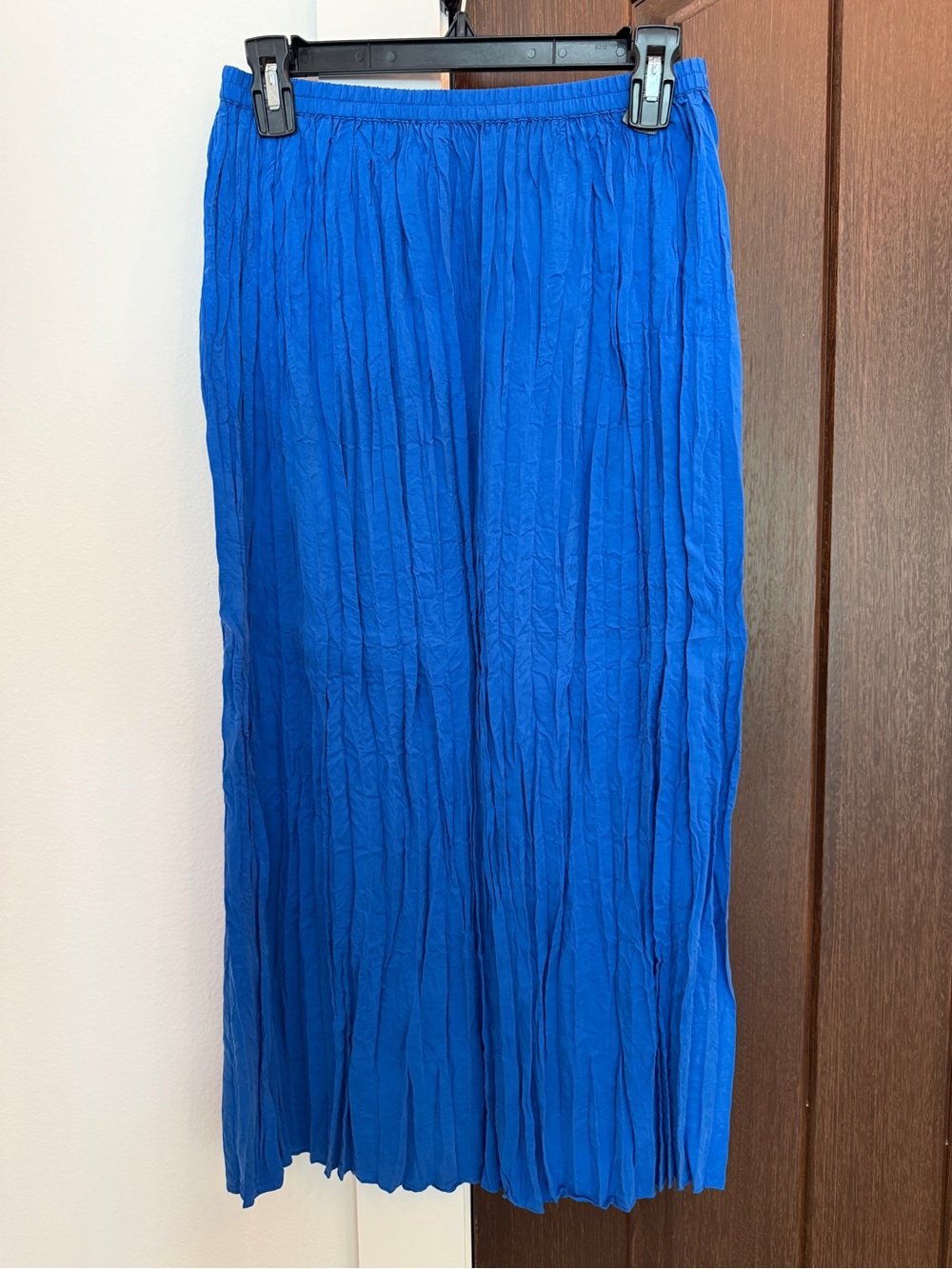 Club Monaco Vibrant Cobalt Blue Maxi Skirt